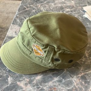 Harley Davidson Cap olive green great condition
